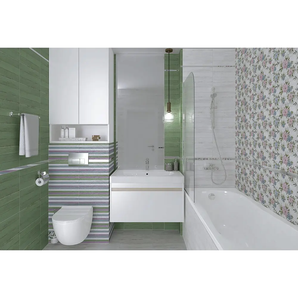 Фото 2 Керамическая плитка laparet 00-00-5-08-01-85-2670 40x20см 1.2 м² цвет мультиколор, цена за упаковку Фото 2 Керамическая плитка laparet 00-00-5-08-01-85-2670 40x20см 1.2 м² цвет мультиколор, цена за упаковку