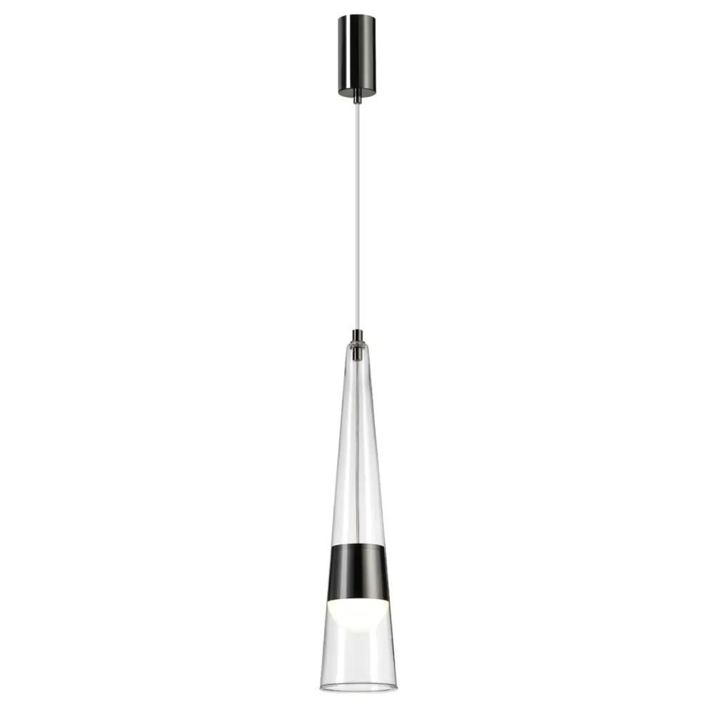 Фото Светильник подвесной светодиодный Odeon Light 5044/12l 6 м² нейтральный белый свет цвет хром Фото Светильник подвесной светодиодный Odeon Light 5044/12l 6 м² нейтральный белый свет цвет хром