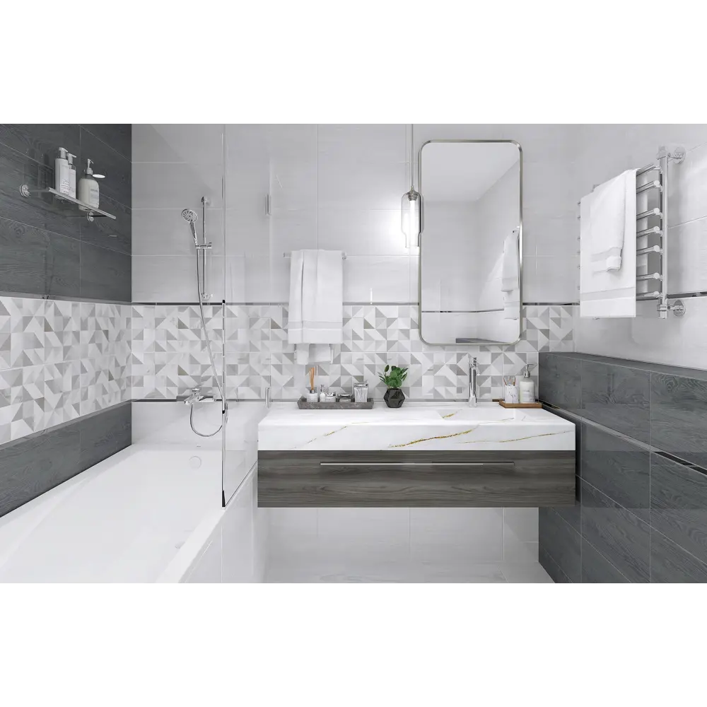 Фото 6 Керамическая плитка Laparet х9999281772 25x50см 1.5 м² цвет кремовый, цена за упаковку Фото 6 Керамическая плитка Laparet х9999281772 25x50см 1.5 м² цвет кремовый, цена за упаковку