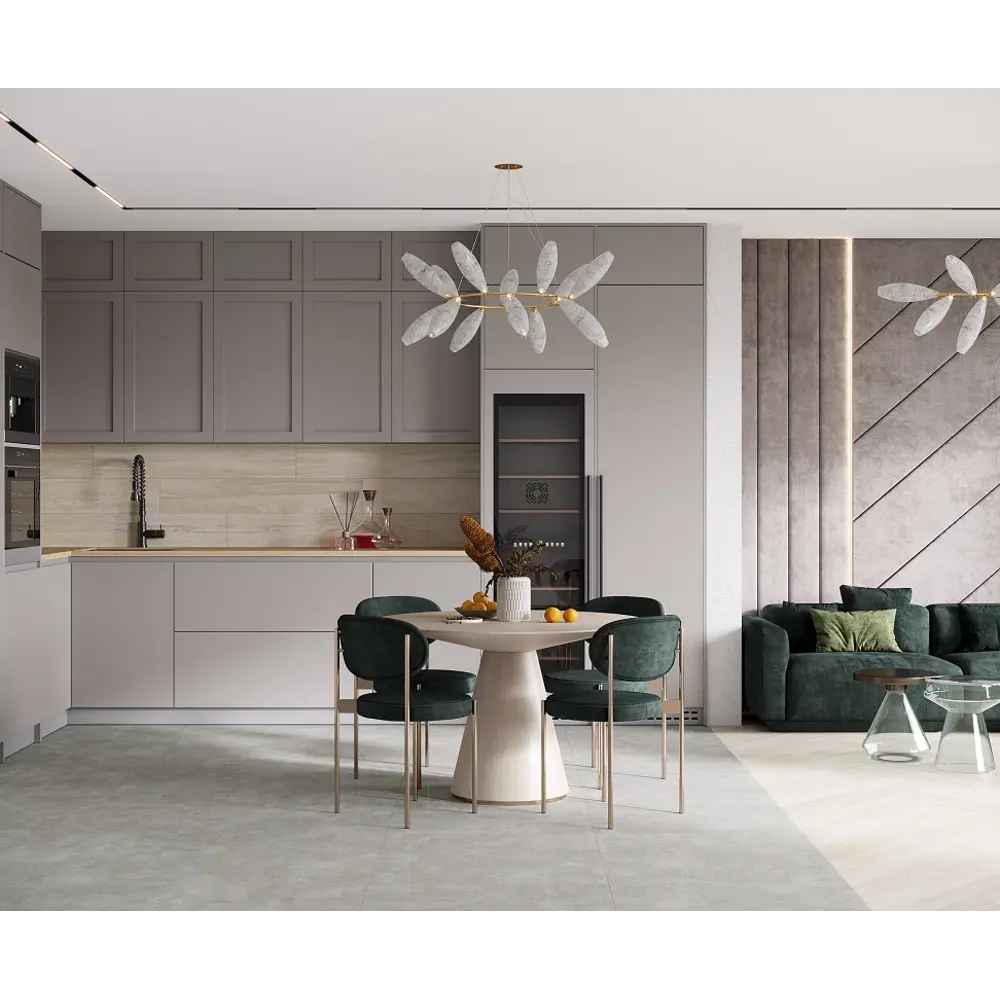 Фото 7 Керамогранит Laparet Somer Stone x9999289568 80x80см 1.92 м² цвет бетон, цена за упаковку