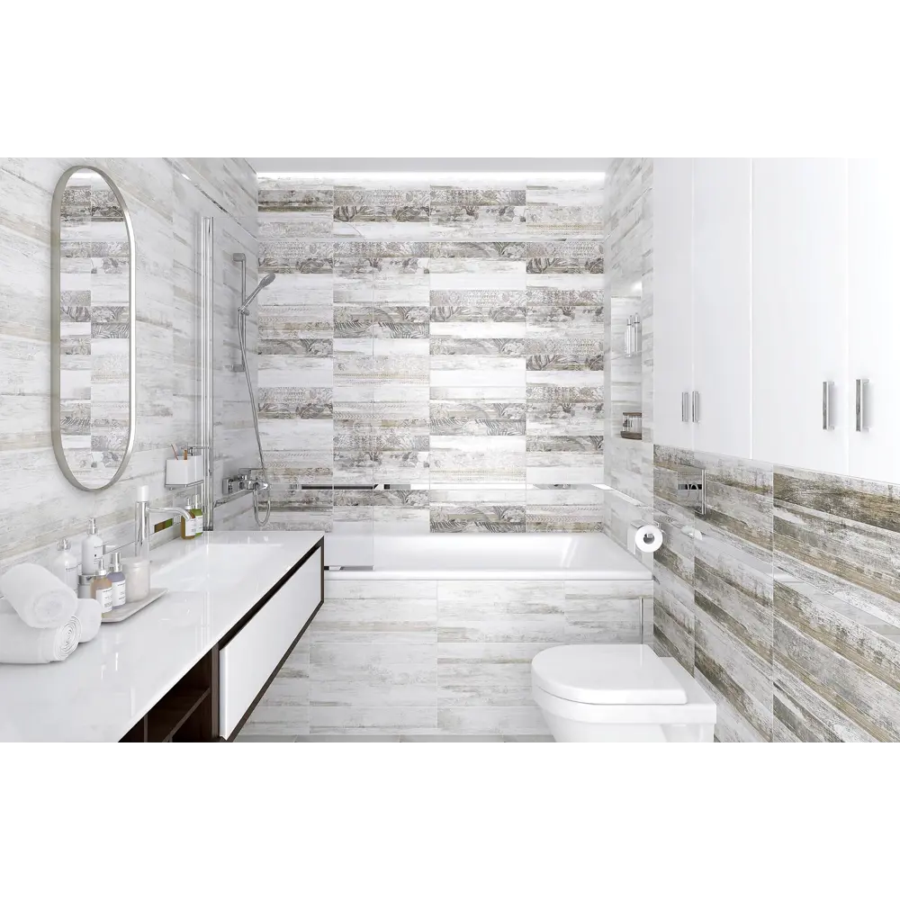 Фото 7 Керамическая плитка Laparet Next х9999281820 25x50см 1.5 м² цвет кремовый, цена за упаковку Фото 7 Керамическая плитка Laparet Next х9999281820 25x50см 1.5 м² цвет кремовый, цена за упаковку
