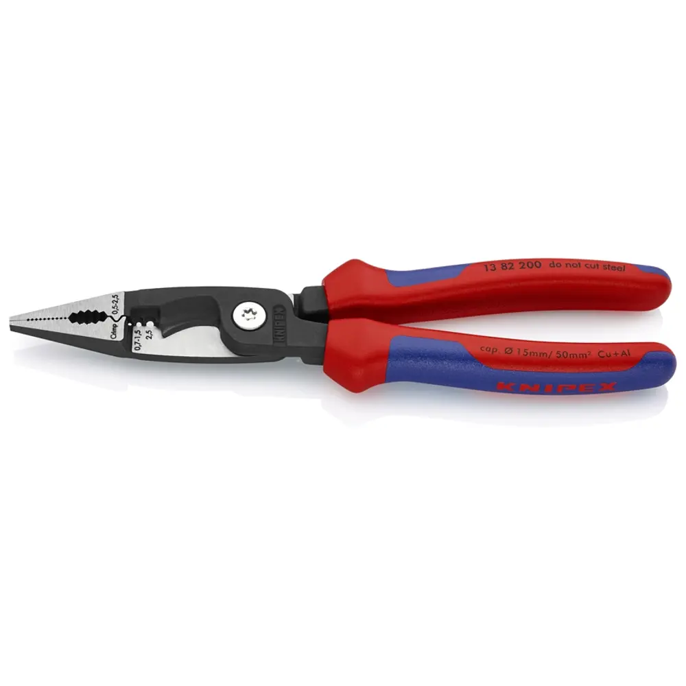 Фото 3 Клещи электромонтажные Knipex KN-1382200SB 255 мм Фото 3 Клещи электромонтажные Knipex KN-1382200SB 255 мм