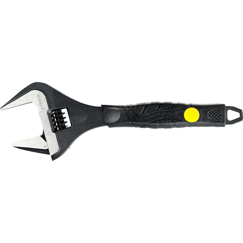 Фото 2 Ключ разводной Stayer Professional Cobra 27264-20 наличие защитных накладок для хромированной поверхности 38 мм 200 мм Фото 2 Ключ разводной Stayer Professional Cobra 27264-20 наличие защитных накладок для хромированной поверхности 38 мм 200 мм