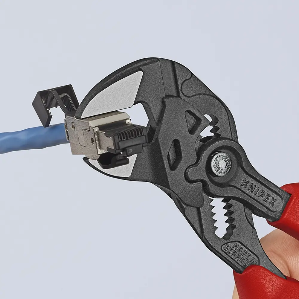 Фото 3 Клещи переставные Knipex KN-8602180SB захват до 40 мм длина 180 мм Фото 3 Клещи переставные Knipex KN-8602180SB захват до 40 мм длина 180 мм