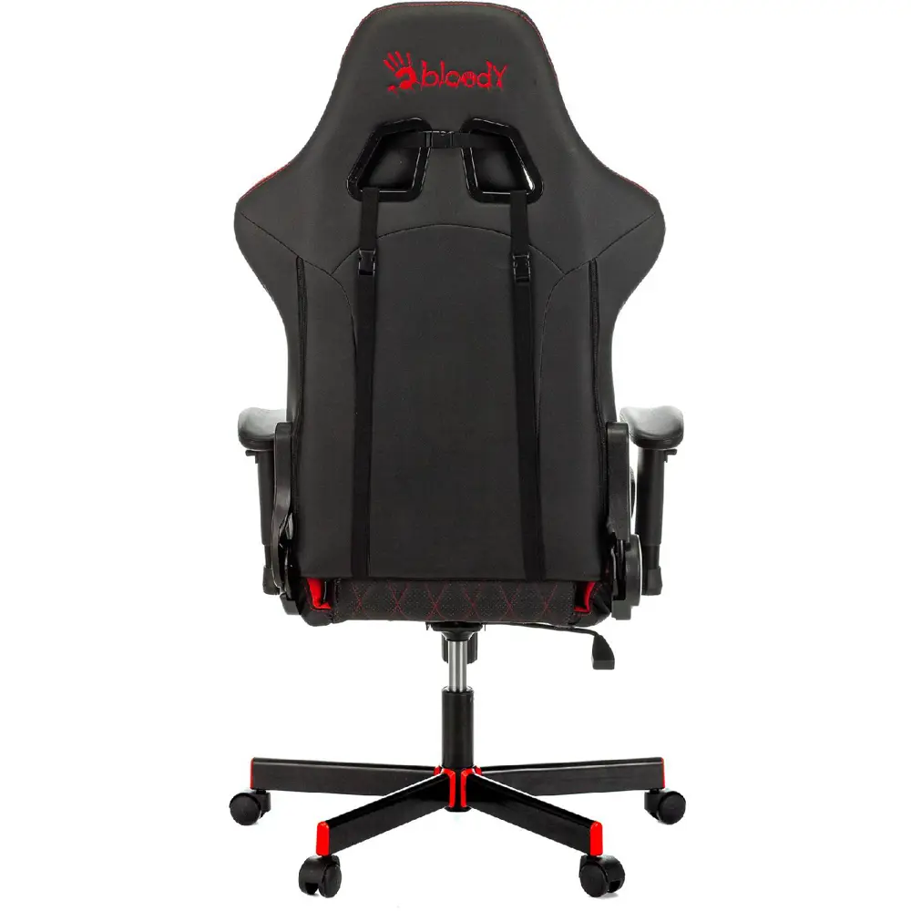 Фото 4 Игровое кресло A4Tech Bloody GC-870 искусственная кожа цвет черный/красный Фото 4 Игровое кресло A4Tech Bloody GC-870 искусственная кожа цвет черный/красный