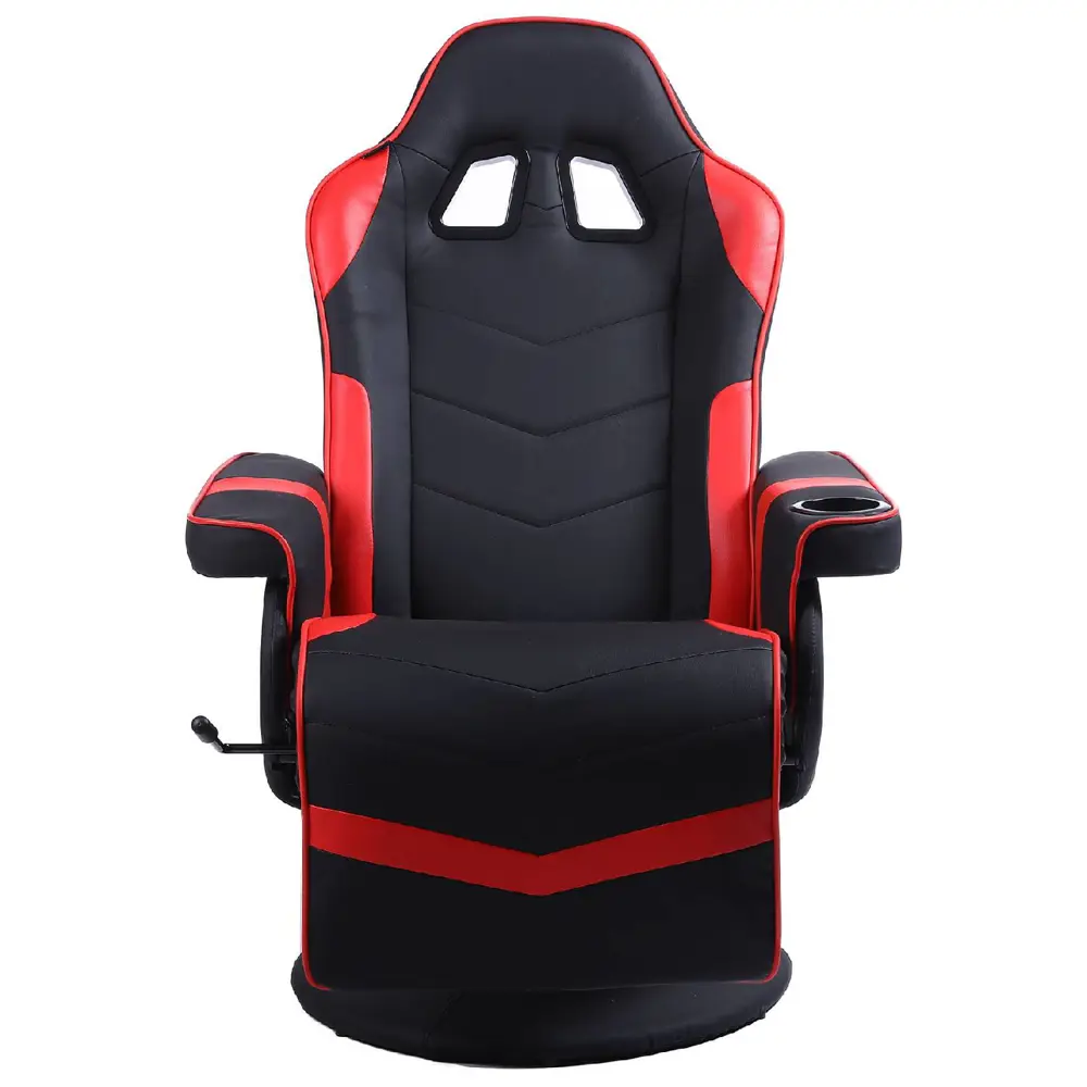Фото 3 Игровое кресло Cactus CS-CHR-GS200BLR искусственная кожа цвет черный/красный Фото 3 Игровое кресло Cactus CS-CHR-GS200BLR искусственная кожа цвет черный/красный