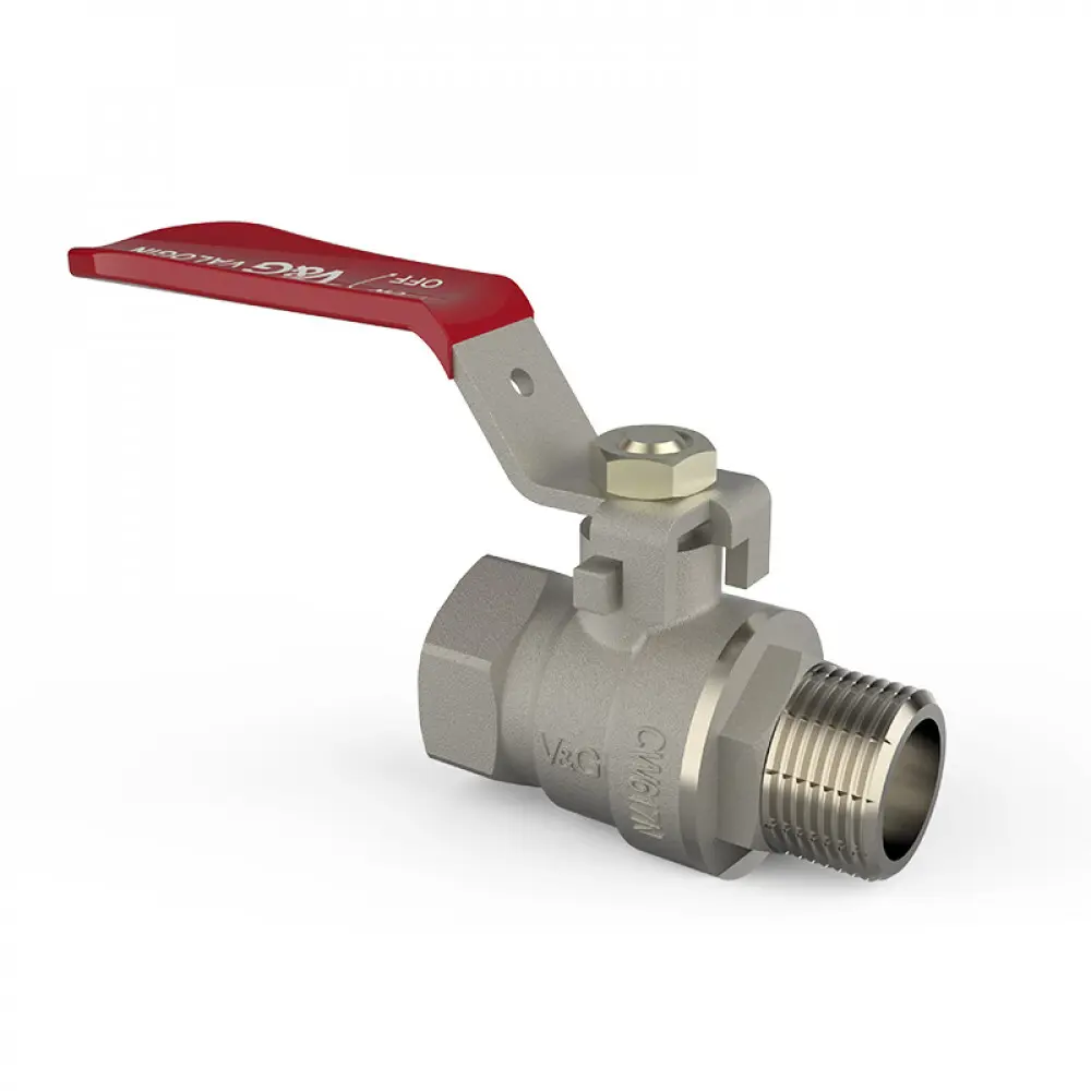 Фото Кран шаровой V&G Valogin VG-101203-4 Ру25 1" ВР-НР латунь Фото Кран шаровой V&G Valogin VG-101203-4 Ру25 1" ВР-НР латунь