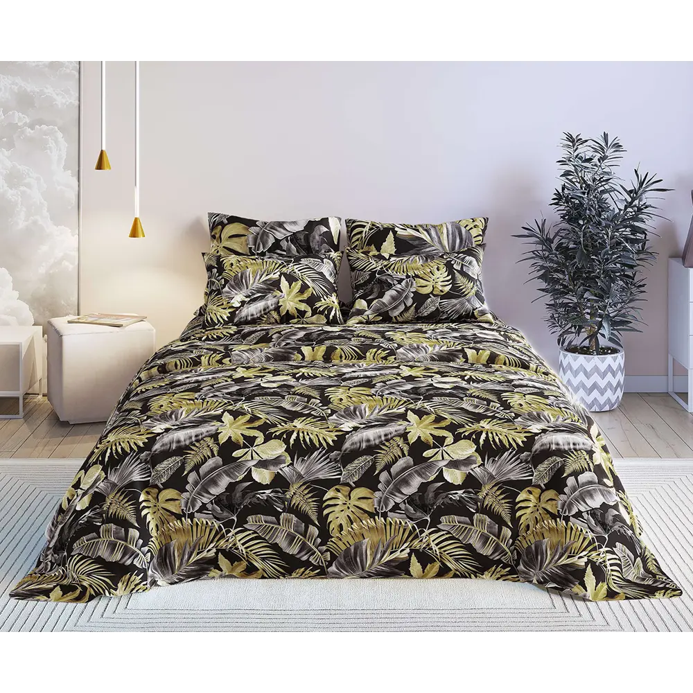 Фото Комплект постельного белья Home mercury Сокровище Амазонки 2 31840 евро перкаль черный Фото Комплект постельного белья Home mercury Сокровище Амазонки 2 31840 евро перкаль черный