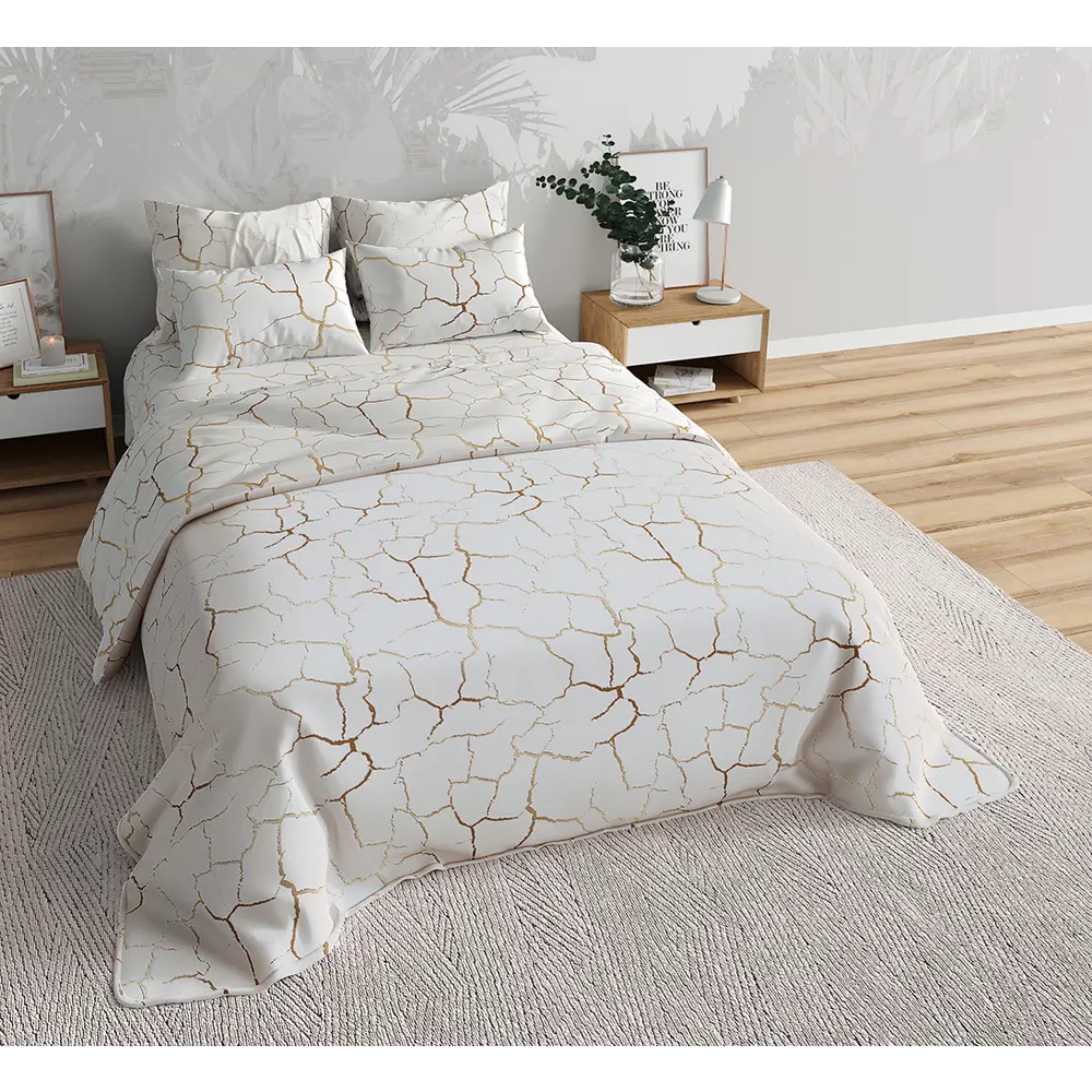 Фото Комплект постельного белья Home mercury Атакама 31933 евро перкаль белый