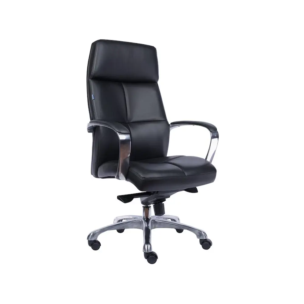 Фото Офисное кресло Everprof экокожа цвет черный EP-222 PU Black Фото Офисное кресло Everprof экокожа цвет черный EP-222 PU Black