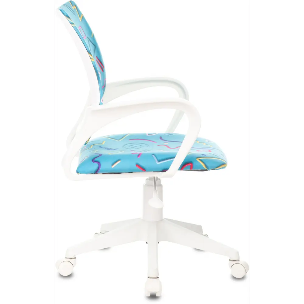 Фото 3 Офисное кресло Бюрократ Burokids 1 w-stickbl ткань цвет голубой Фото 3 Офисное кресло Бюрократ Burokids 1 w-stickbl ткань цвет голубой