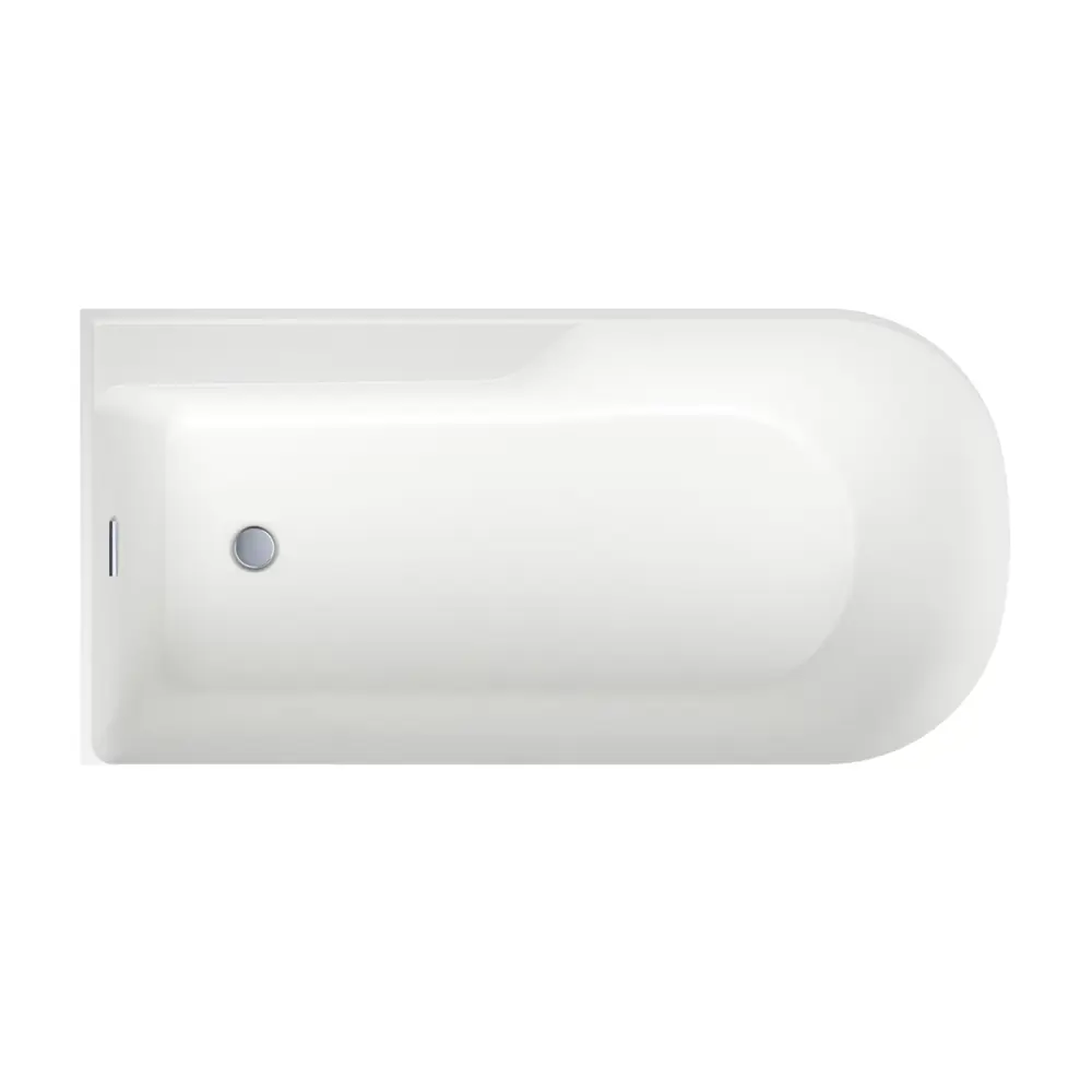 Фото 4 Отдельностоящая ванна Wellsee Camellia 2.0 236201001 акриловая 167x82 см с ножками, экраном и сливом-переливом Фото 4 Отдельностоящая ванна Wellsee Camellia 2.0 236201001 акриловая 167x82 см с ножками, экраном и сливом-переливом