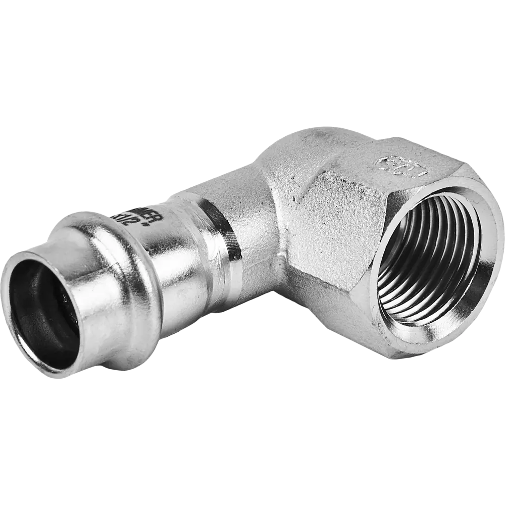 Фото Угол переходной Rommer 1/2"x15 мм ВПр-ВР нержавеющая сталь Фото Угол переходной Rommer 1/2"x15 мм ВПр-ВР нержавеющая сталь
