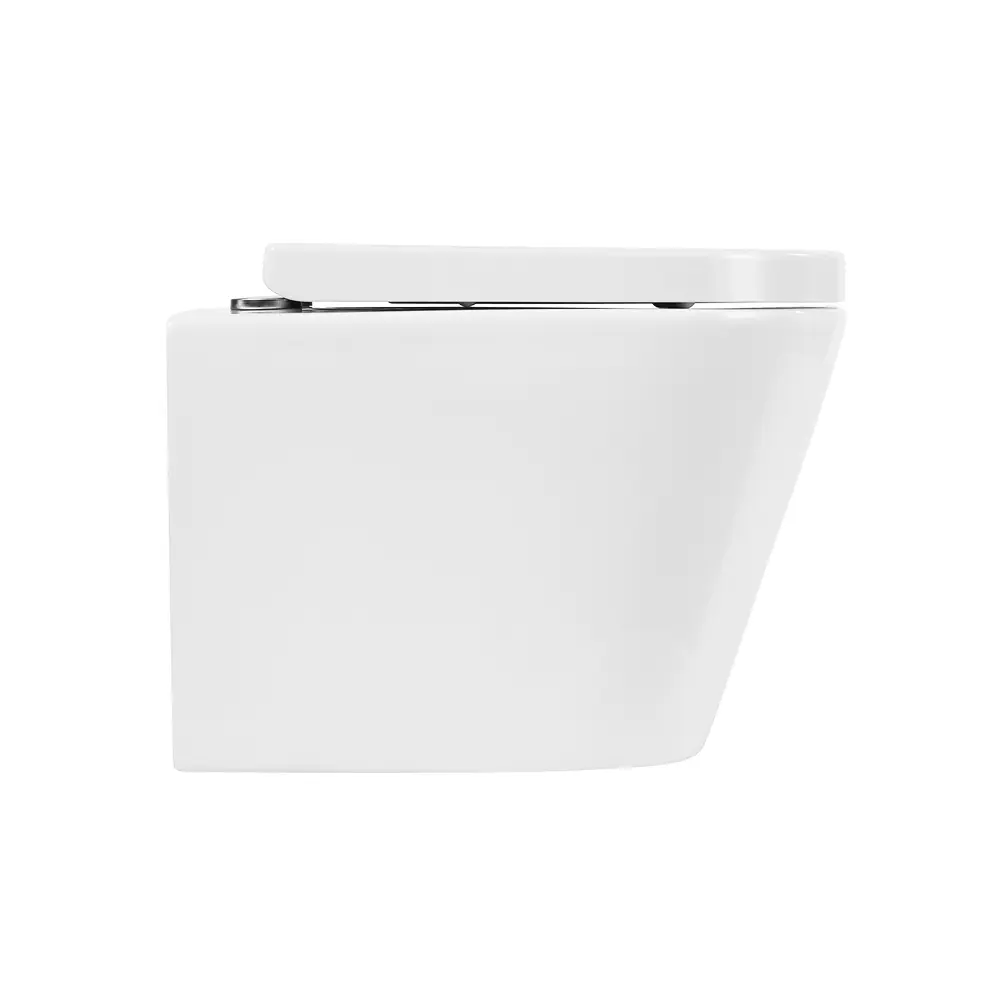 Фото 2 Унитаз подвесной Belbagno BB053CHR/BB865SC безободковый с сиденьем микролифт Фото 2 Унитаз подвесной Belbagno BB053CHR/BB865SC безободковый с сиденьем микролифт