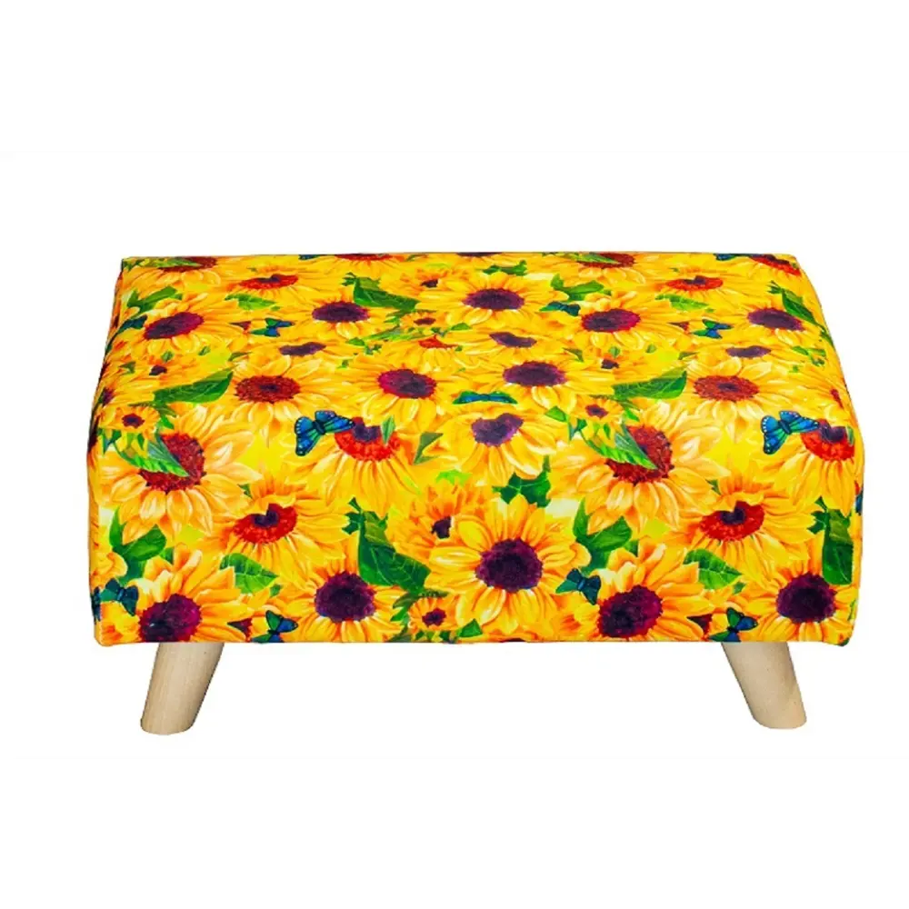 Фото Пуф Импэксп 60x28x40 см цвет желтый Фото Пуф Импэксп 60x28x40 см цвет желтый