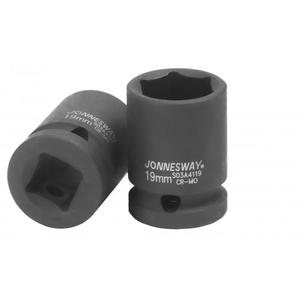 Фото Торцевая головка ударная Jonnesway S03A4119 1/2 дюйма 19 мм Фото Торцевая головка ударная Jonnesway S03A4119 1/2 дюйма 19 мм