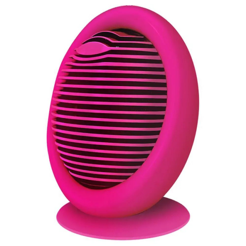 Фото Тепловентилятор керамический электрический Zanussi ZFH/C-405 pink с механическим терморегулятором 2000 Вт цвет розовый