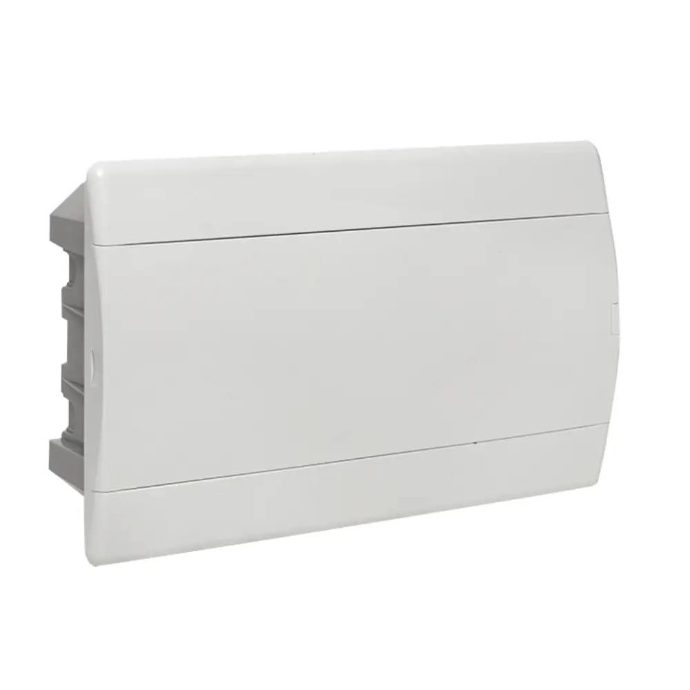 Фото Щит распределительный встраиваемый EKF Proxima SlimBox ЩРВ-П-18 18 модулей IP41 пластик цвет белый Фото Щит распределительный встраиваемый EKF Proxima SlimBox ЩРВ-П-18 18 модулей IP41 пластик цвет белый