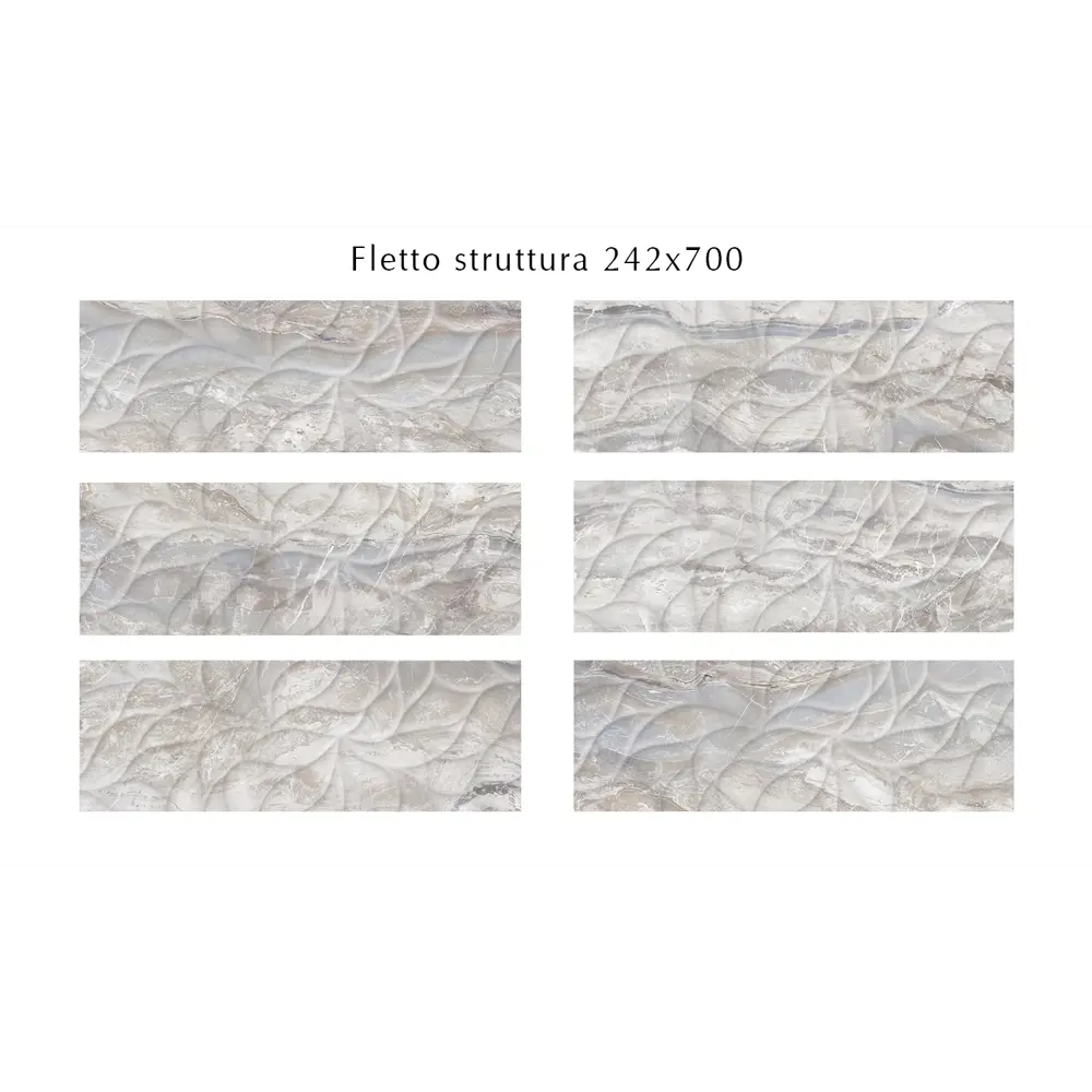 Фото 2 Настенная плитка Eletto ceramica Fletto 508721101ekb 24.2x70см цвет серый, цена за упаковку Фото 2 Настенная плитка Eletto ceramica Fletto 508721101ekb 24.2x70см цвет серый, цена за упаковку