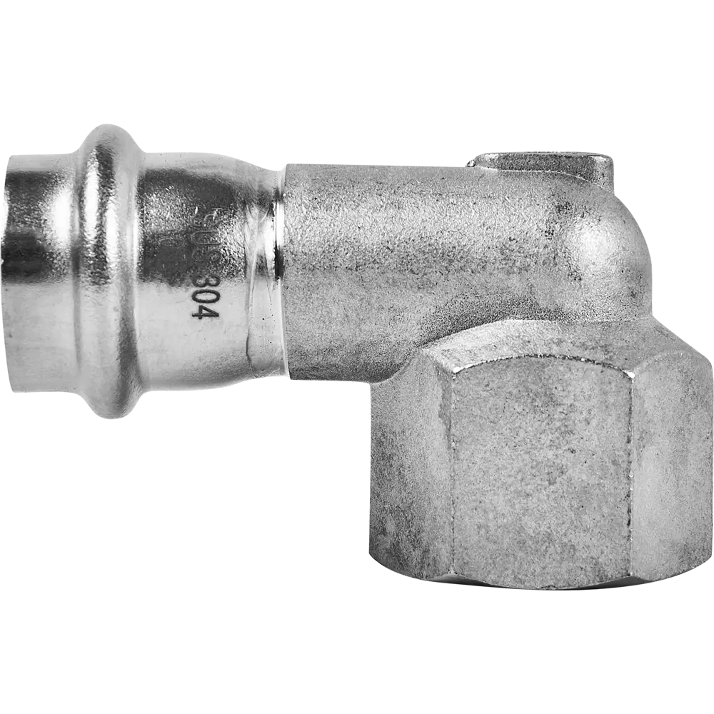 Фото 3 Угол переходной Rommer 3/4"x22 мм ВПр-ВР нержавеющая сталь Фото 3 Угол переходной Rommer 3/4"x22 мм ВПр-ВР нержавеющая сталь
