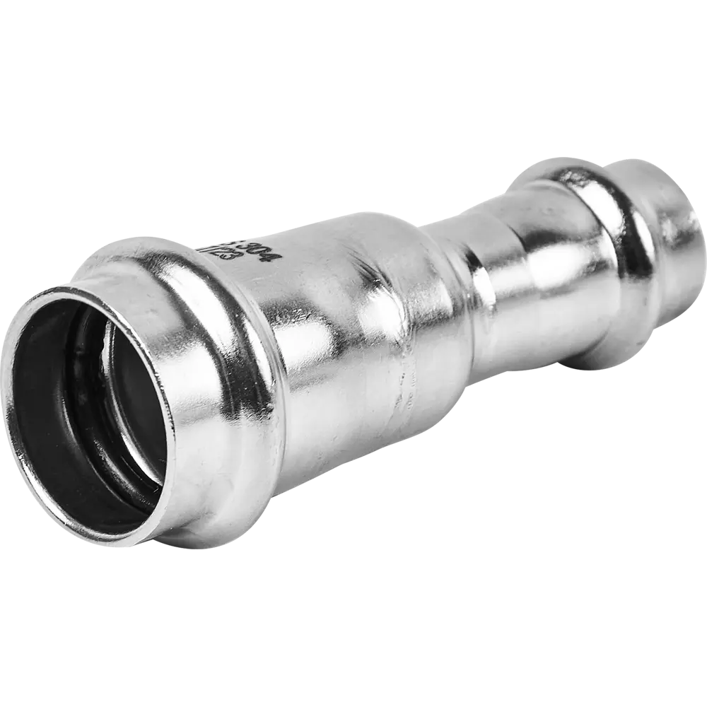 Фото 2 Муфта переходная Rommer 22x15 мм ВПр нержавеющая сталь Фото 2 Муфта переходная Rommer 22x15 мм ВПр нержавеющая сталь