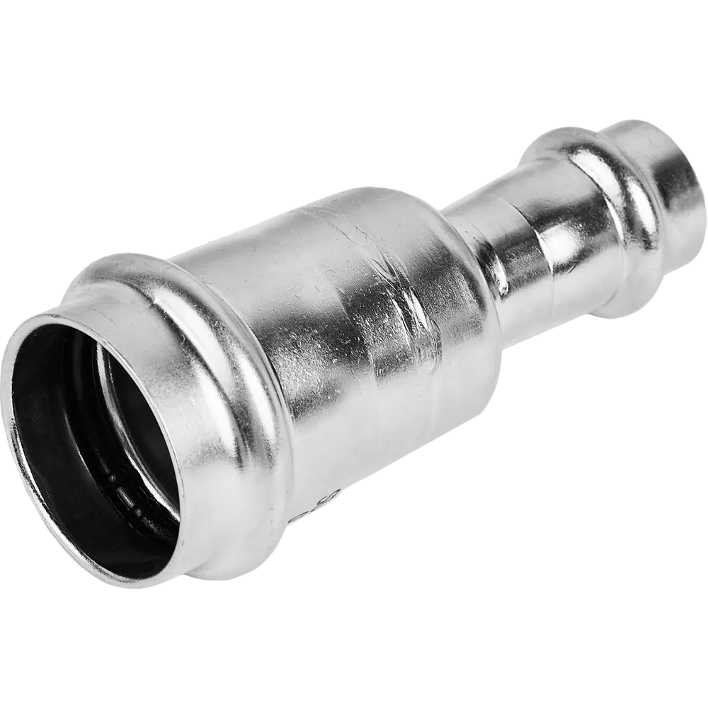 Фото Муфта переходная Rommer 28x15 мм ВПр нержавеющая сталь Фото Муфта переходная Rommer 28x15 мм ВПр нержавеющая сталь
