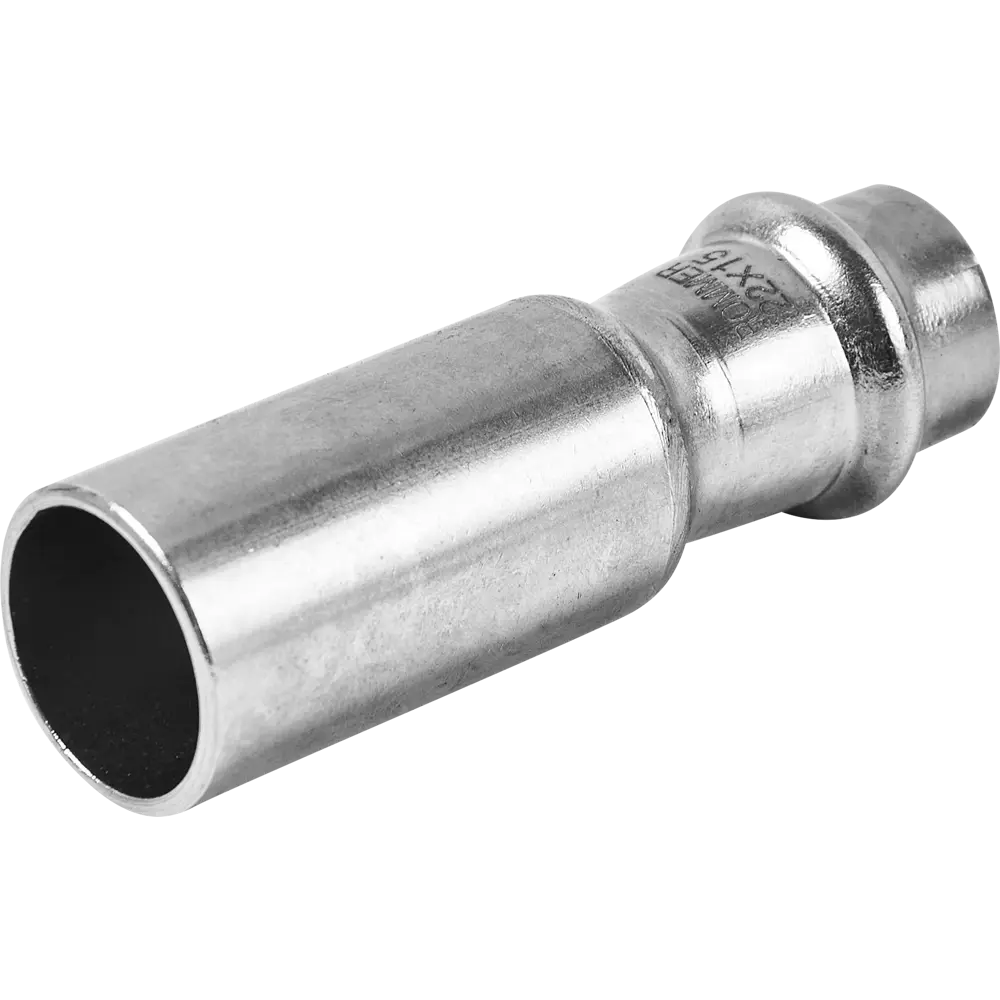 Фото Муфта переходная Rommer 22x15 мм ВПр-НПр нержавеющая сталь