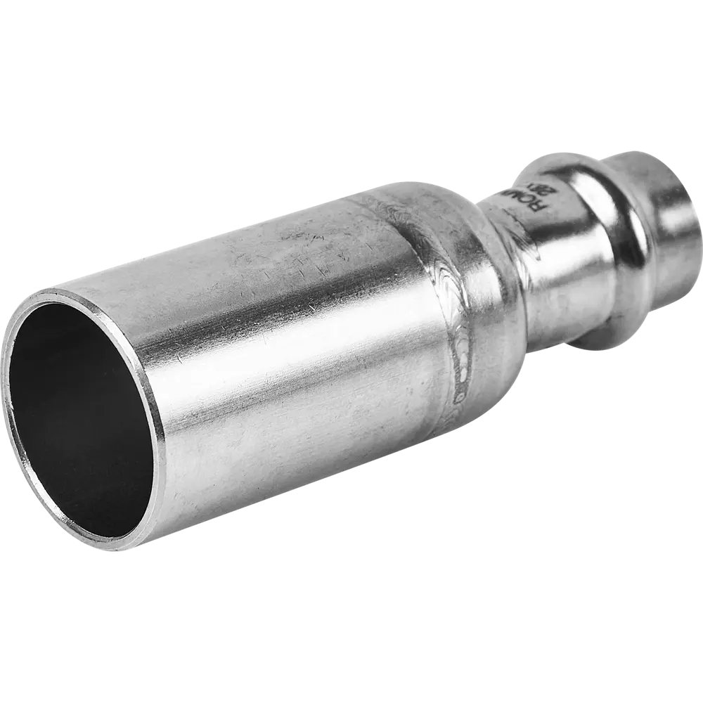 Фото Муфта переходная Rommer 28x15 мм ВПр-НПр нержавеющая сталь Фото Муфта переходная Rommer 28x15 мм ВПр-НПр нержавеющая сталь