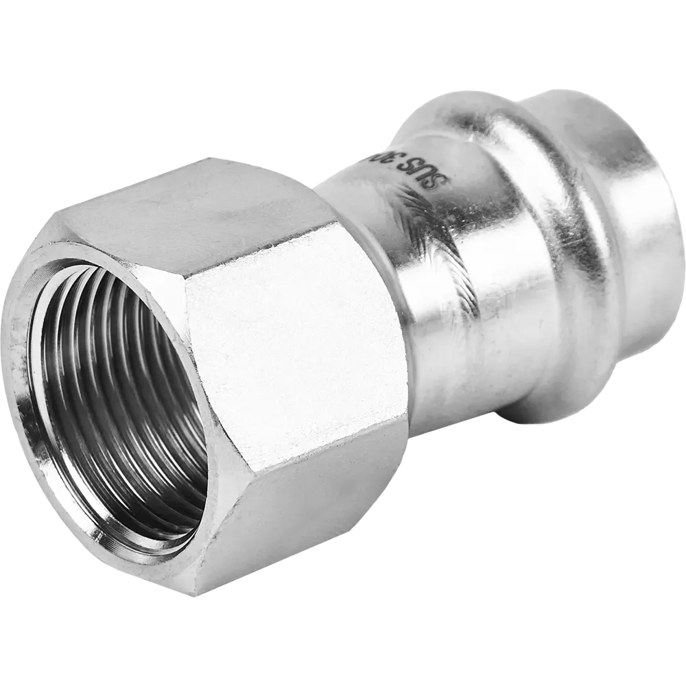 Фото Муфта переходная Rommer 3/4"x22 мм ВПр-ВР нержавеющая сталь Фото Муфта переходная Rommer 3/4"x22 мм ВПр-ВР нержавеющая сталь
