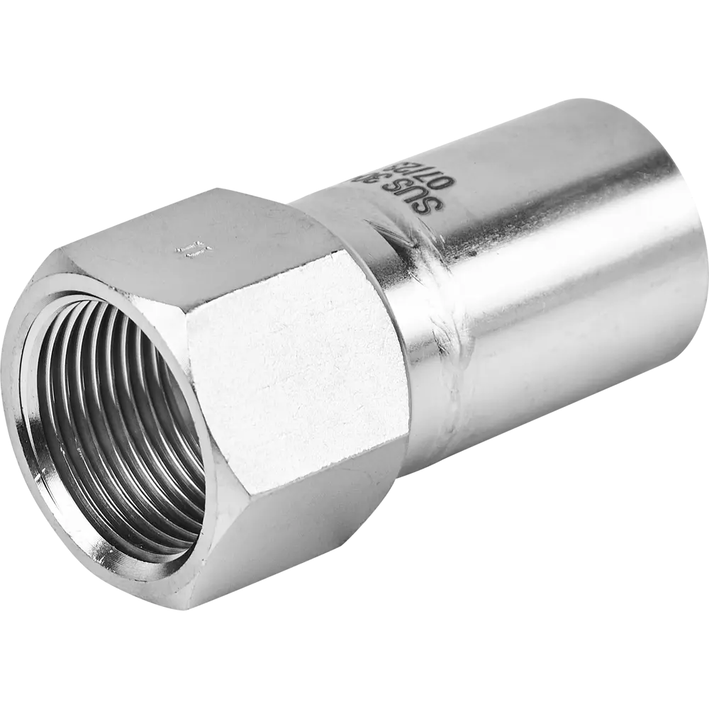 Фото Муфта переходная Rommer 3/4"x28 мм НПр-ВР нержавеющая сталь