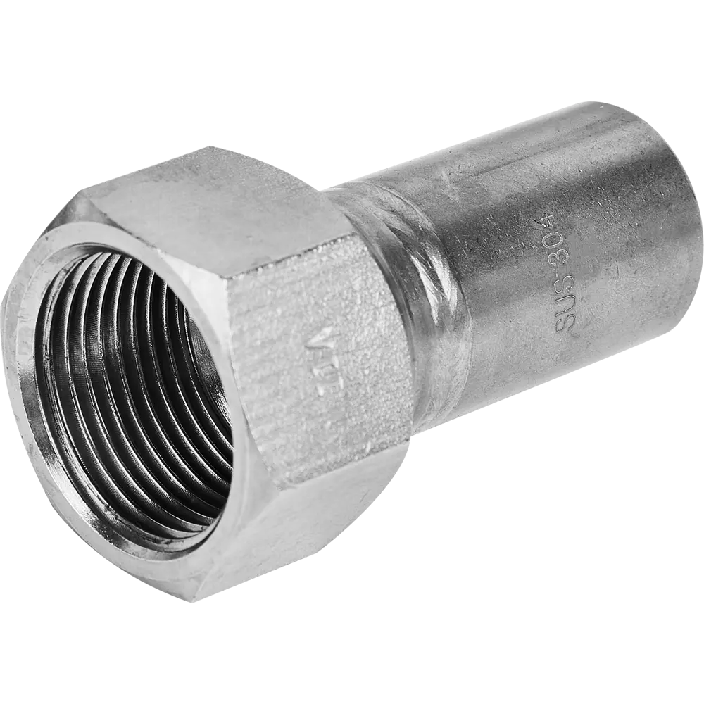Фото 2 Муфта переходная Rommer 1"x28 мм НПр-ВР нержавеющая сталь Фото 2 Муфта переходная Rommer 1"x28 мм НПр-ВР нержавеющая сталь