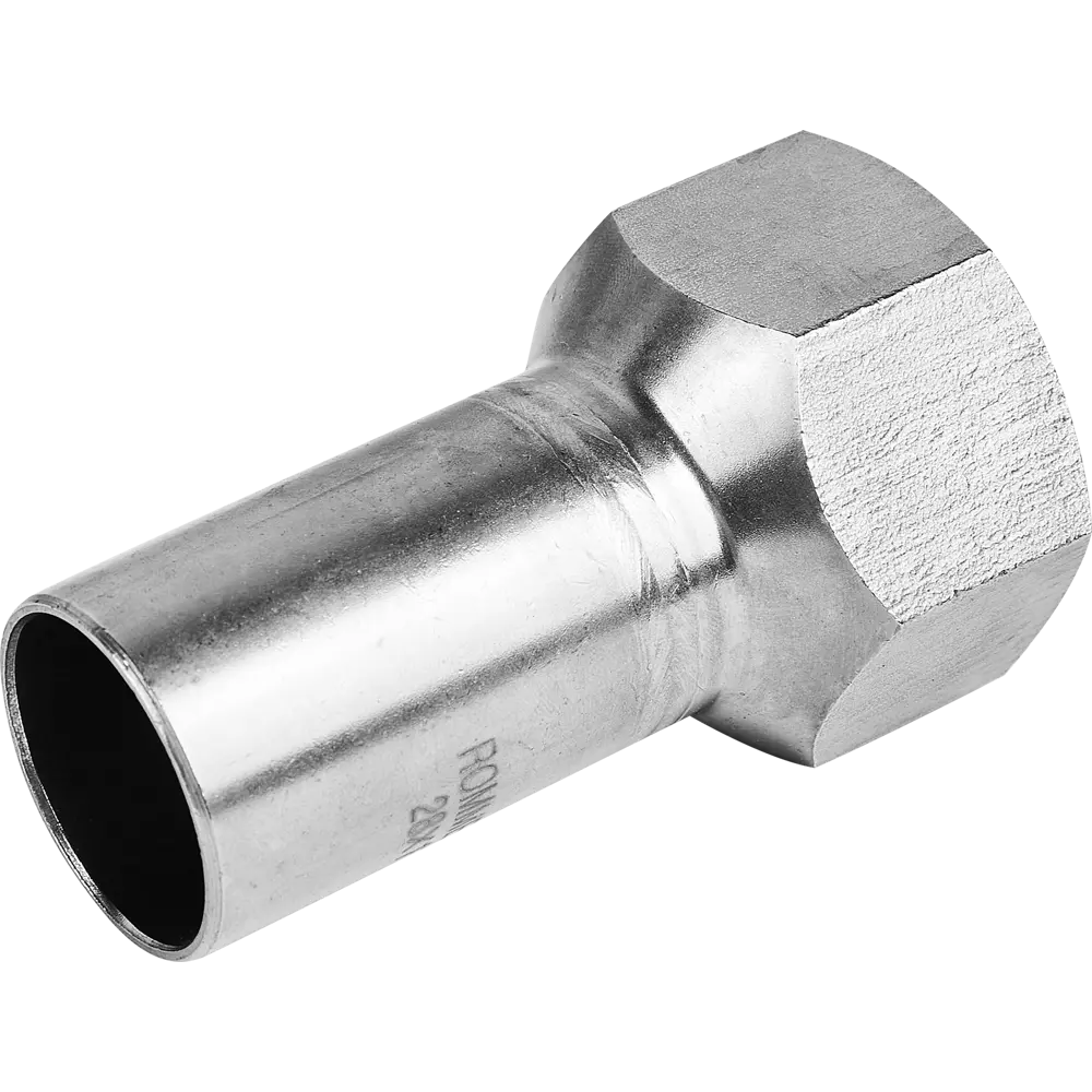 Фото Муфта переходная Rommer 1"x28 мм НПр-ВР нержавеющая сталь Фото Муфта переходная Rommer 1"x28 мм НПр-ВР нержавеющая сталь
