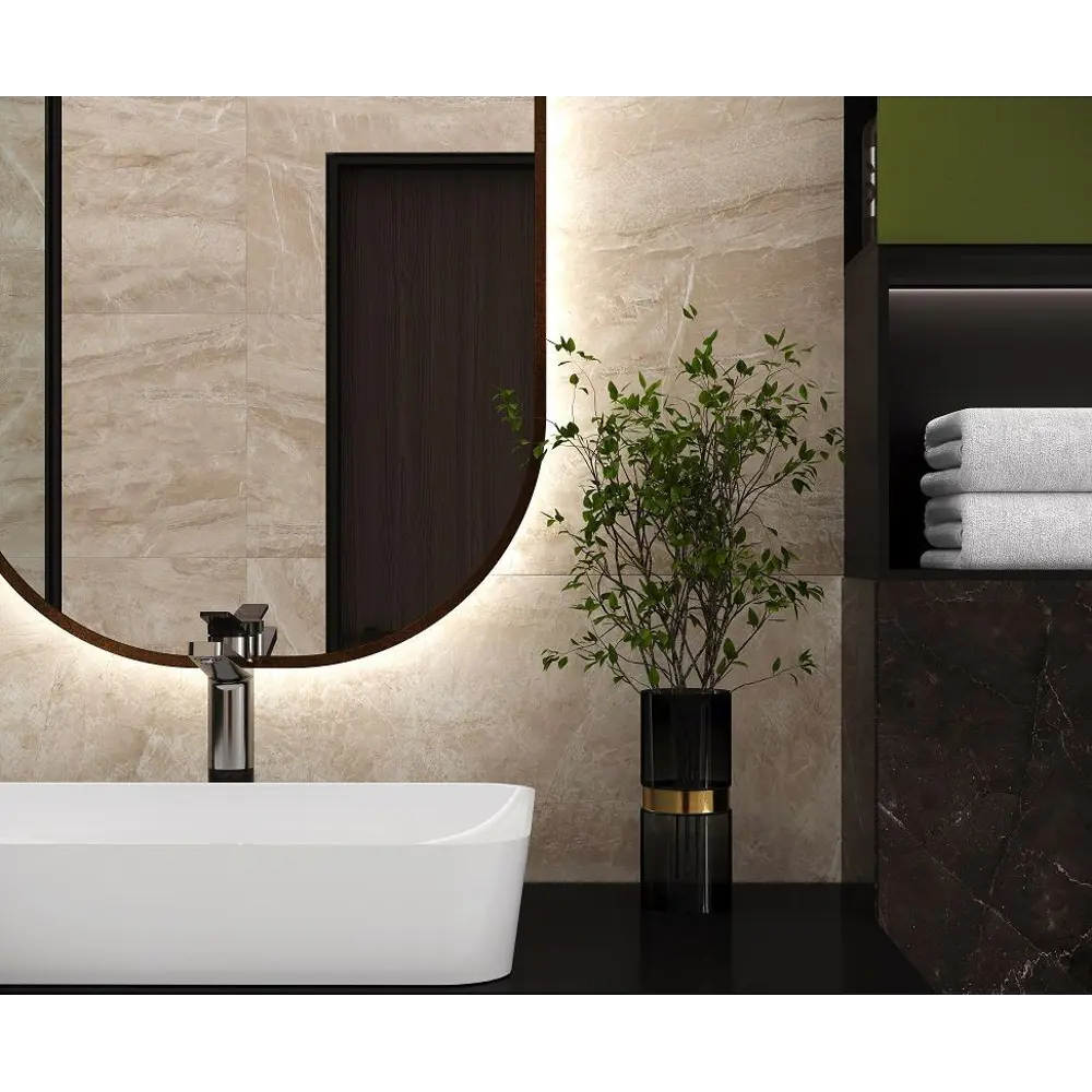 Фото Керамогранит Laparet Mainstream beige х9999294563 kra 60x120см цвет бежевый, цена за упаковку Фото Керамогранит Laparet Mainstream beige х9999294563 kra 60x120см цвет бежевый, цена за упаковку