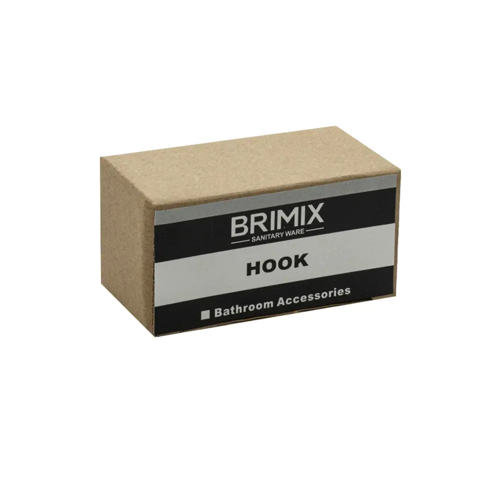 Фото 4 Крючок для ванной Brimix 536 цвет сатин Фото 4 Крючок для ванной Brimix 536 цвет сатин