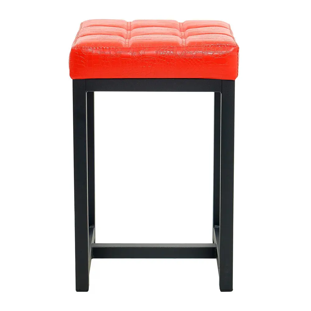 Фото 2 Табурет Форпост металл цвет красный 4260391 Фото 2 Табурет Форпост металл цвет красный 4260391