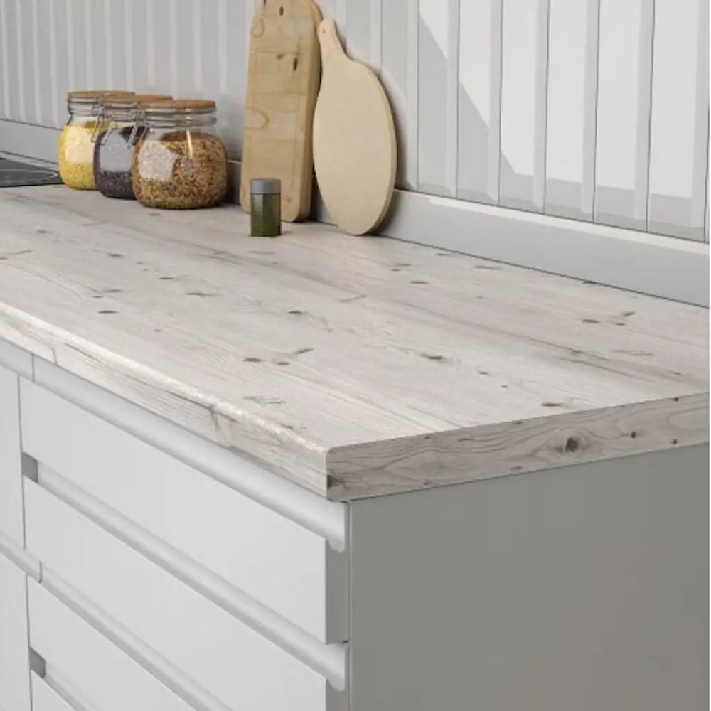 Фото 3 Столешница Ultradecor 100x60x3.8 см ЛДСП цвет бискайский сосна Фото 3 Столешница Ultradecor 100x60x3.8 см ЛДСП цвет бискайский сосна