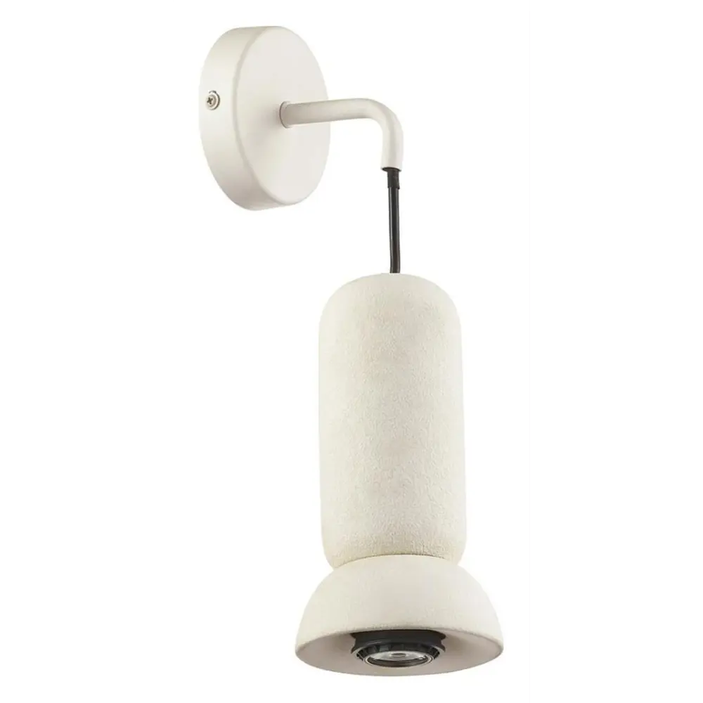 Фото Настенный светильник Odeon light Kerama 5054-1we цвет белый Фото Настенный светильник Odeon light Kerama 5054-1we цвет белый