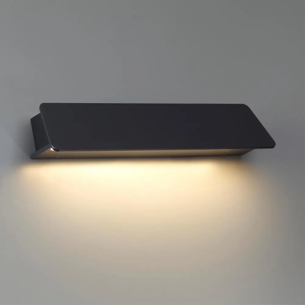 Фото 2 Настенный светильник светодиодный влагозащищенный Odeon light 6642/12wl теплый белый (желтый) свет цвет черный Фото 2 Настенный светильник светодиодный влагозащищенный Odeon light 6642/12wl теплый белый (желтый) свет цвет черный