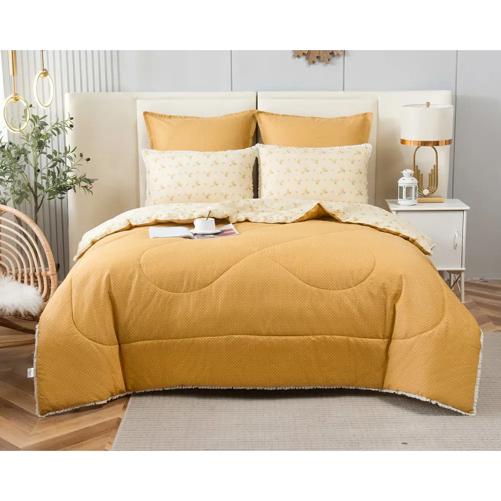 Фото 3 Комплект постельного белья Sofi de marko Бернадетт евро сатин оранжевый Фото 3 Комплект постельного белья Sofi de marko Бернадетт евро сатин оранжевый