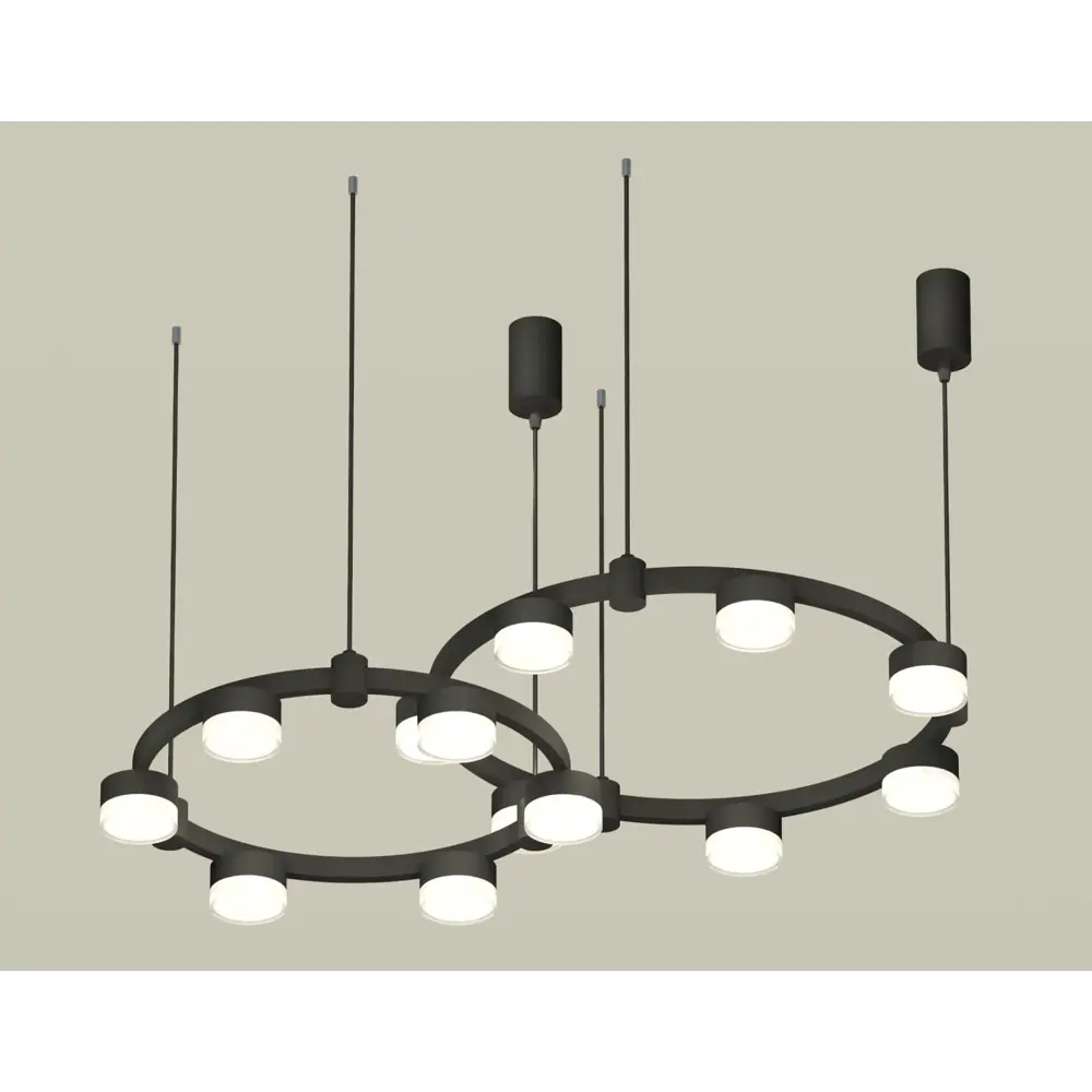 Фото Люстра подвесная Ambrella Light Xr92091006 13 ламп 37 м² цвет белый Фото Люстра подвесная Ambrella Light Xr92091006 13 ламп 37 м² цвет белый