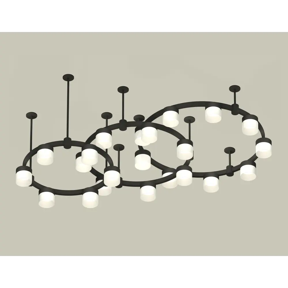 Фото Люстра подвесная Ambrella Light Xr92222210 22 лампы 62 м² цвет белый Фото Люстра подвесная Ambrella Light Xr92222210 22 лампы 62 м² цвет белый