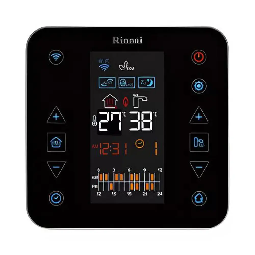Фото 3 Газовый котел конвекционный 42 кВт Rinnai BR-R Wi-Fi 498900119 двухконтурный настенный Фото 3 Газовый котел конвекционный 42 кВт Rinnai BR-R Wi-Fi 498900119 двухконтурный настенный