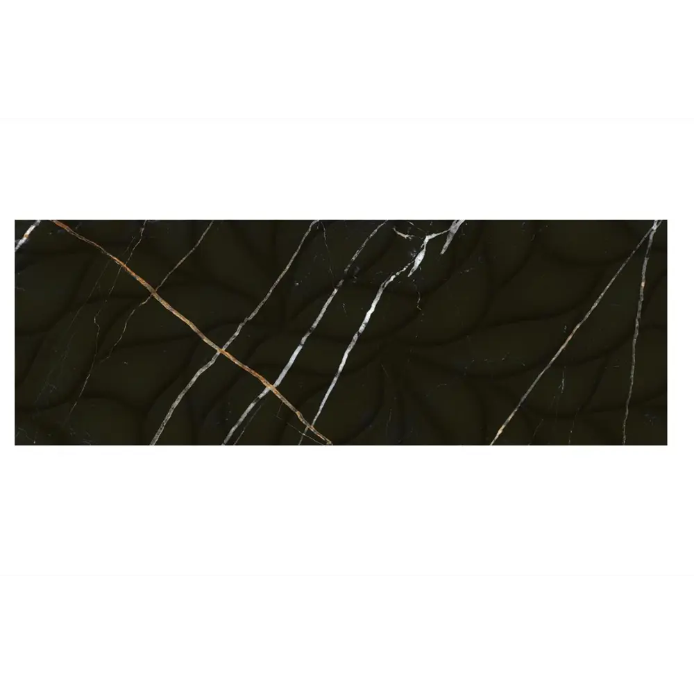 Фото 4 Настенная плитка Eletto ceramica Black&gold 508171101ekb 24.2x70см цвет черный, цена за упаковку Фото 4 Настенная плитка Eletto ceramica Black&gold 508171101ekb 24.2x70см цвет черный, цена за упаковку