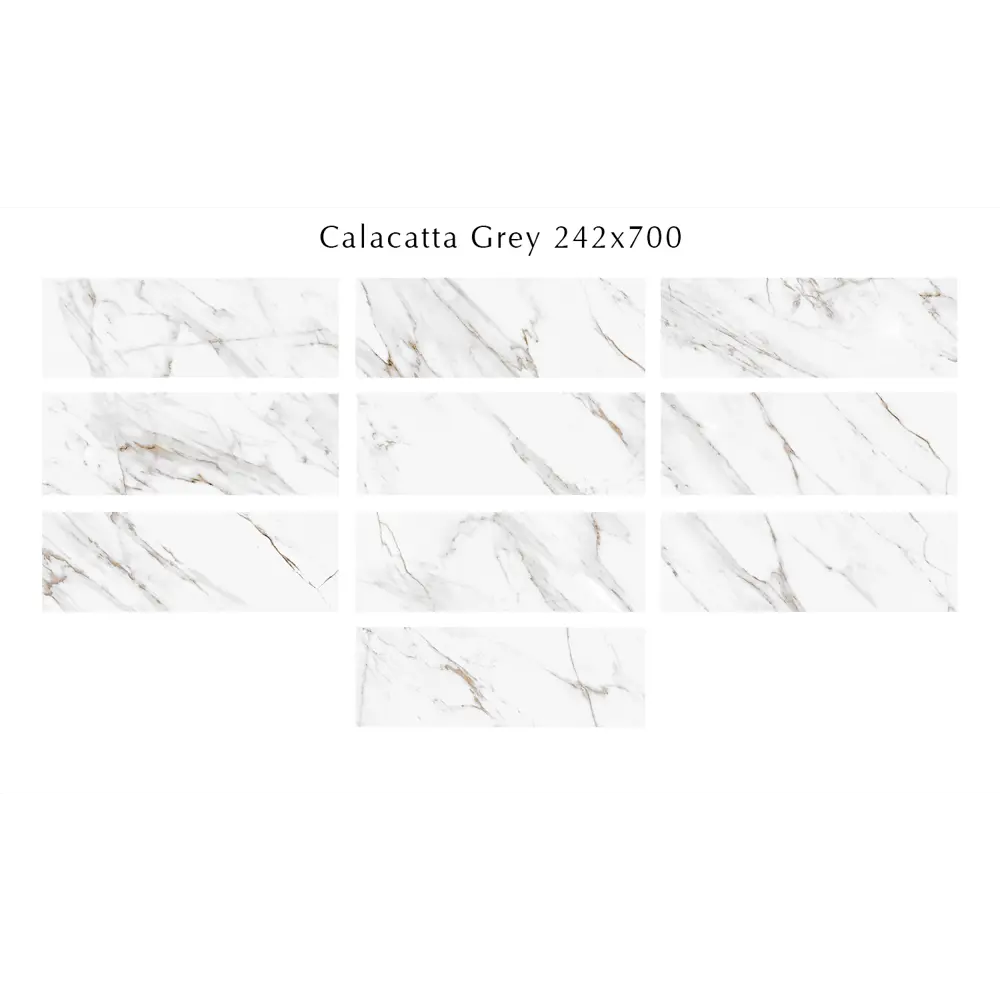 Фото 4 Настенная плитка Eletto ceramica Calacatta 509121101ekb 24.2x70см цвет серый, цена за упаковку Фото 4 Настенная плитка Eletto ceramica Calacatta 509121101ekb 24.2x70см цвет серый, цена за упаковку
