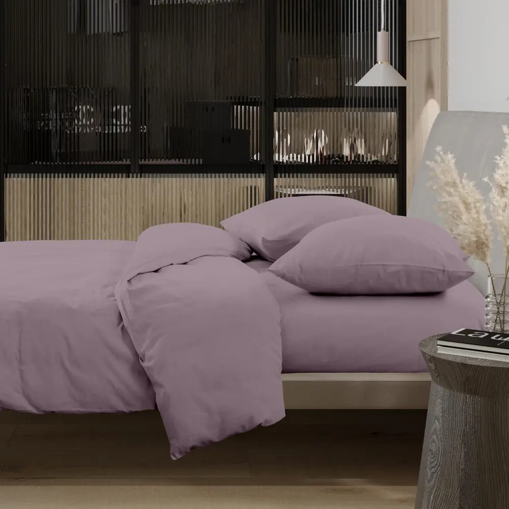 Фото Комплект постельного белья Wenge Mauve 896975 евро перкаль капучино Фото Комплект постельного белья Wenge Mauve 896975 евро перкаль капучино