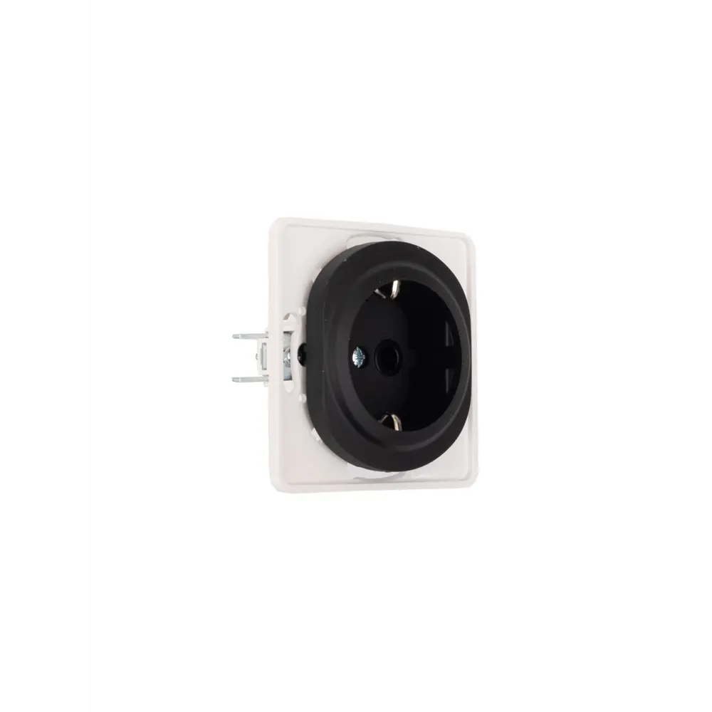Фото 3 Розетка встраиваемая Aling-conel Eon E630.E1 Н3 с заземлением цвет чёрный soft touch набор 3 шт. Фото 3 Розетка встраиваемая Aling-conel Eon E630.E1 Н3 с заземлением цвет чёрный soft touch набор 3 шт.