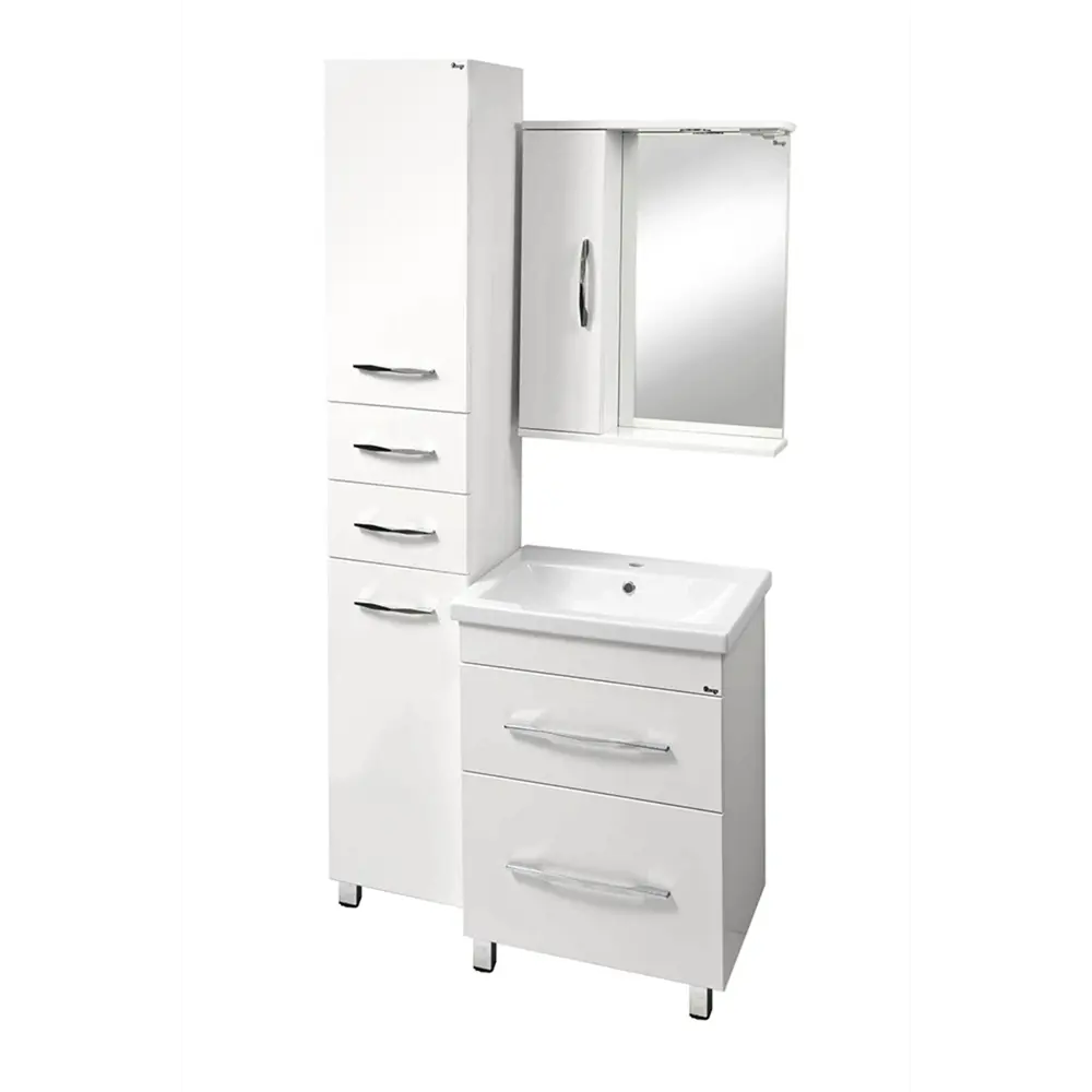 Фото 3 Пенал напольный Emmy Рокард 40 с 2 ящиками правый Фото 3 Пенал напольный Emmy Рокард 40 с 2 ящиками правый