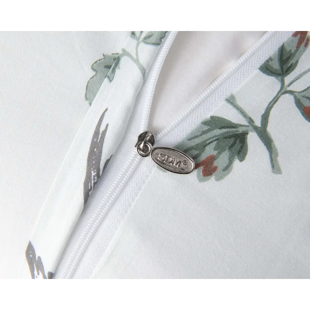 Фото 5 Комплект постельного белья Sofi de marko Бернадетт 1.5-спальный сатин бежево-белый