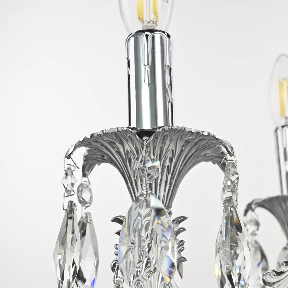 Фото 9 Люстра подвесная Bohemia Ivele Crystal Al79101.6.175.b.nw 6 ламп 12 м² цвет серый/серебристый Фото 9 Люстра подвесная Bohemia Ivele Crystal Al79101.6.175.b.nw 6 ламп 12 м² цвет серый/серебристый