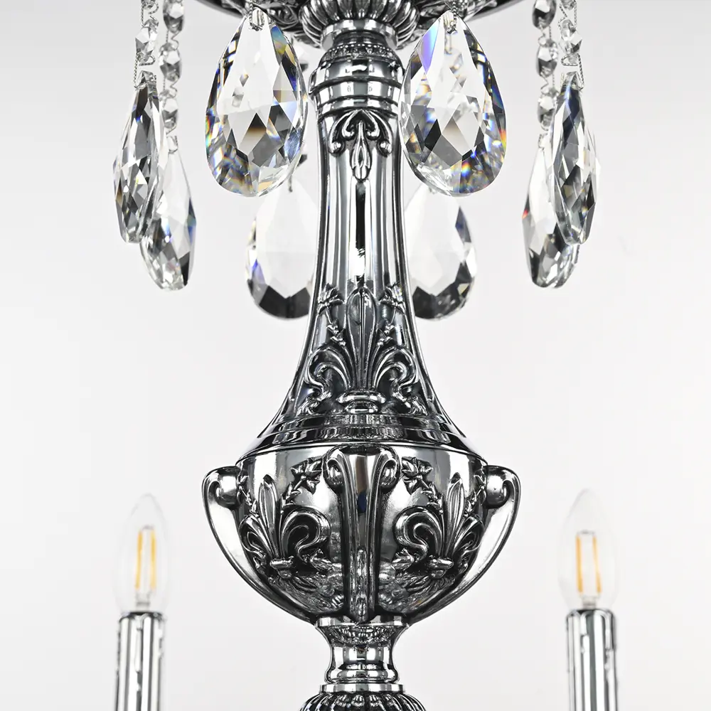 Фото 6 Люстра подвесная Bohemia Ivele Crystal Al79101.8.250.a.nb 8 ламп 16 м² цвет серый/серебристый Фото 6 Люстра подвесная Bohemia Ivele Crystal Al79101.8.250.a.nb 8 ламп 16 м² цвет серый/серебристый